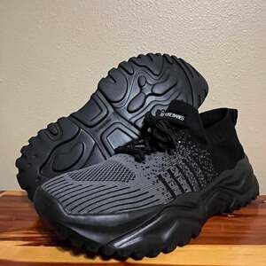 Nurse Babe Ortho Cloud 2.0 Sz 10 Black Breathable Mesh Slip-On Lightweight Sneak